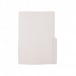 CARPETA CON OREJA PAQUETE X 50 OFICIO  GRIS