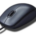 MOUSE USB LOGITEC MODELO STANDARD  NEGRO