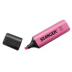 MARCADOR DESTACADOR FLUO STANGER FUXIA CHATO CAJA X 10 UN. ALEMÁN
