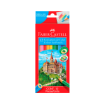 LAPICES FABER CASTELL LARGOS CAJA X 12 COLORES BASICO PACK DE 12 CAJAS