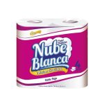 PAPEL HIGIENICO NUBE BLANCA DOBLE HOJA EXTRBLANCO - 48 ROLLOS